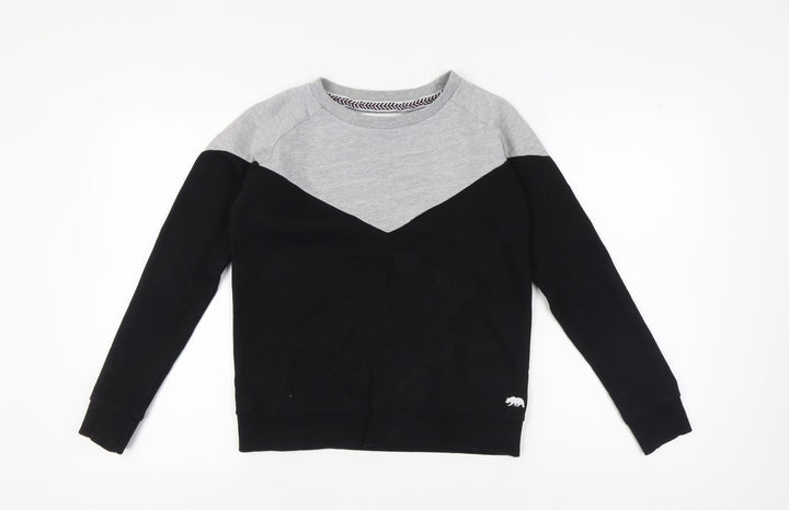 SoulCal & Co Unisex Adults Colourblock Sweatshirt, Size 10