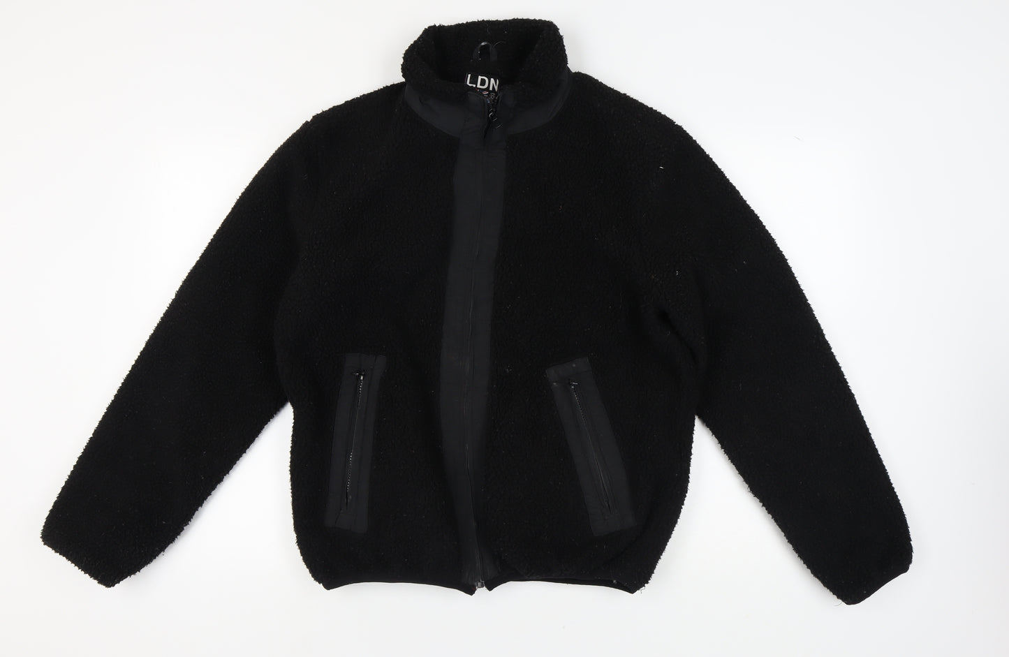 Brave Soul Men's Black Basic Jacket - Size L