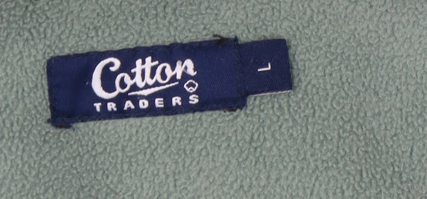 Cotton Traders Men's Purple Fleece Jacket L