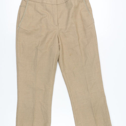 Escada Sport Women's Beige Trousers Size 6