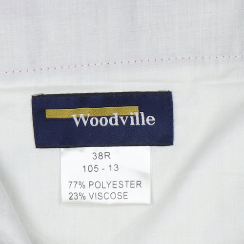 Woodville Men's Green Trousers, 38R, Straight Leg