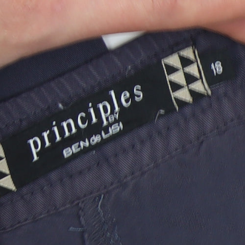 Principles Women’s Blue Jogger Trousers Size 18