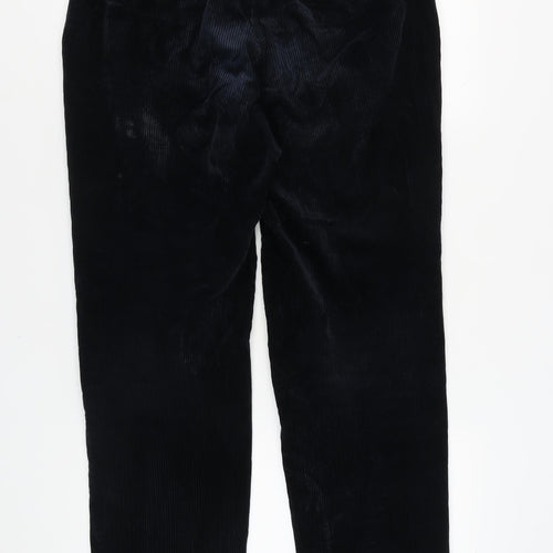 Marks and Spencer Men's Navy Corduroy Trousers, 36W