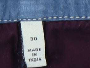 Joules Men's Blue Corduroy Trousers Size 30