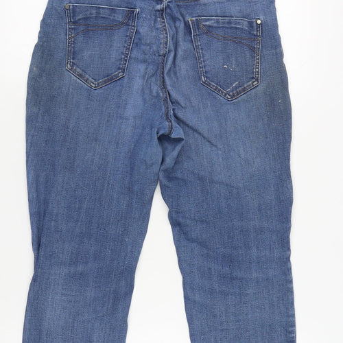 BLUE 73 Women's Blue Denim Jeans Size 14