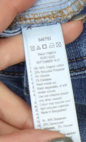 BLUE 73 Women's Blue Denim Jeans Size 14