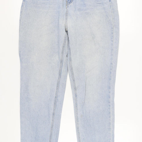 Miss Shop Women's Blue Mom Jeans Size 12