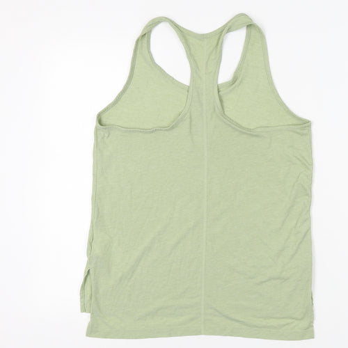 Nike Women's Green Racerback Tank Top for Activewear