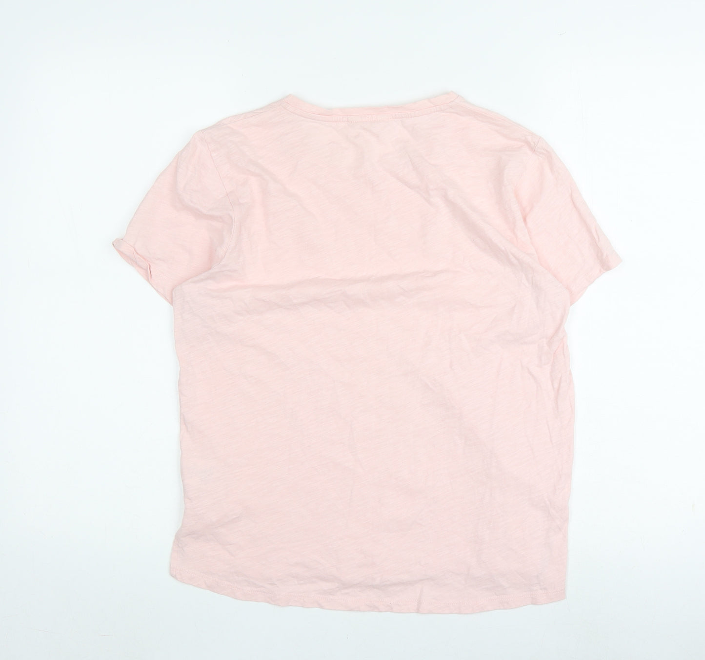 Hush Pink Women's T-Shirt - Size S, Crew Neck, Spring Style