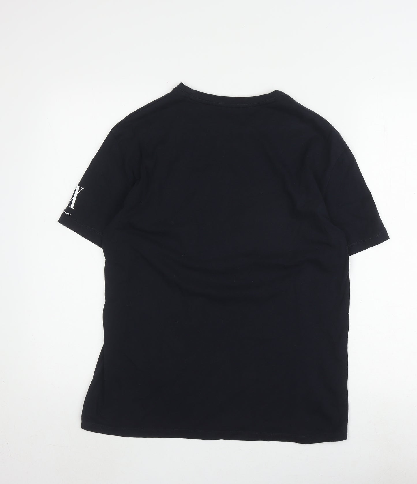 Armani Exchange Men's Black Graphic T-Shirt - Small