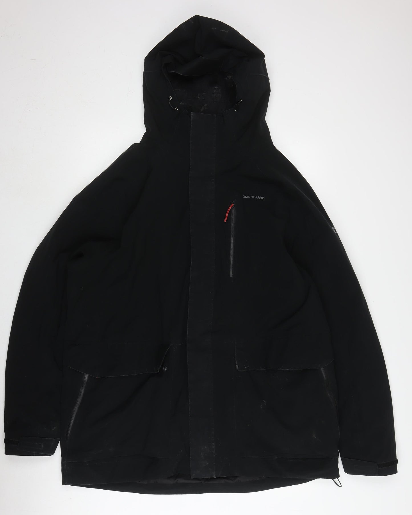 Craghoppers Men's 2XL Black Waterproof Parka