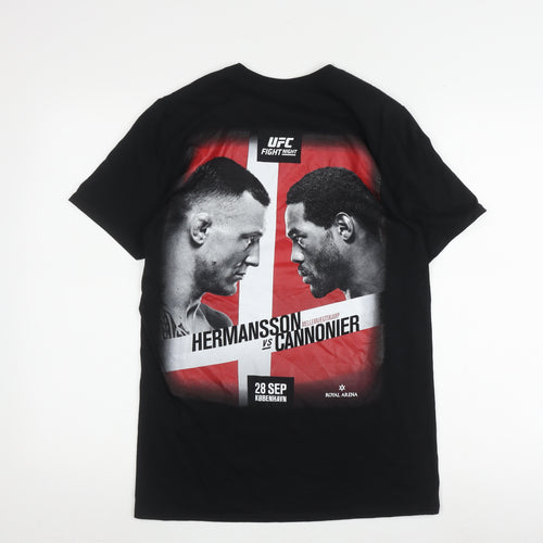 UFC Men's Black S Sports Graphic T-Shirt