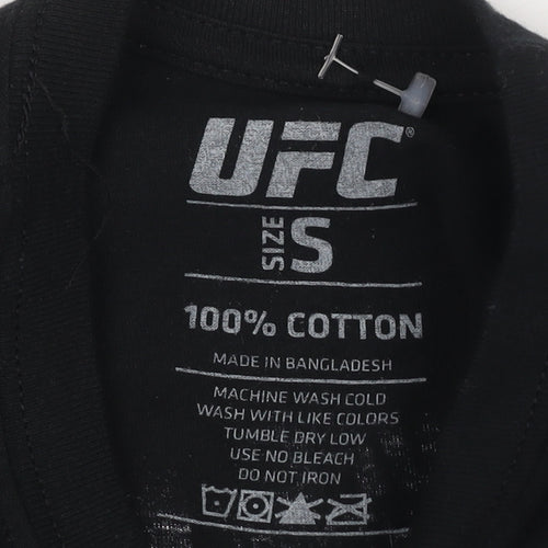 UFC Men's Black S Sports Graphic T-Shirt