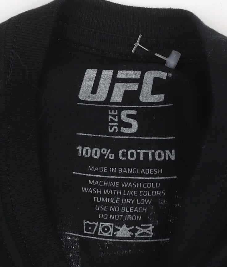 UFC Men's Black S Sports Graphic T-Shirt