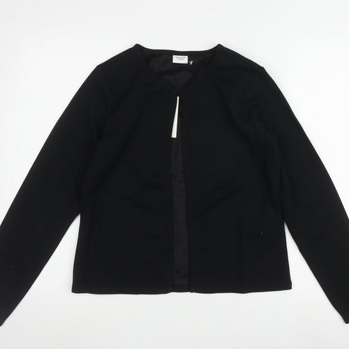 Jacqueline de Yong Women's Black Long Sleeve Blouse S