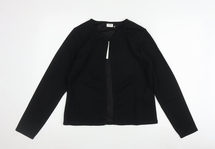 Jacqueline de Yong Women's Black Long Sleeve Blouse S