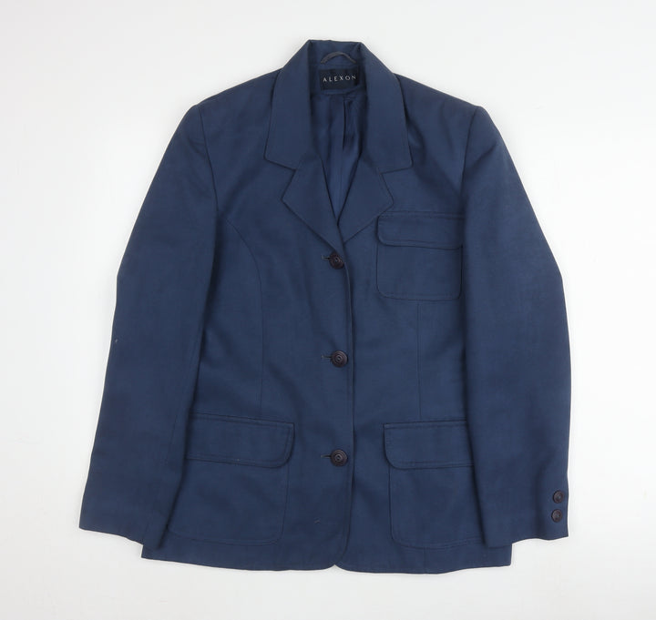 Alexon Women’s Blue Blazer Size 12 Business Classic Fit