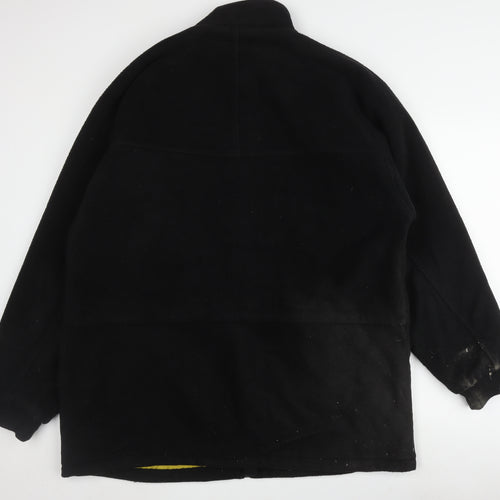 Regatta Men's Black XL Basic Jacket, Stand-Up Collar