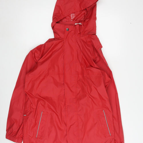 Regatta Men's Red 34 Rain Coat Jacket Hooded Waterproof