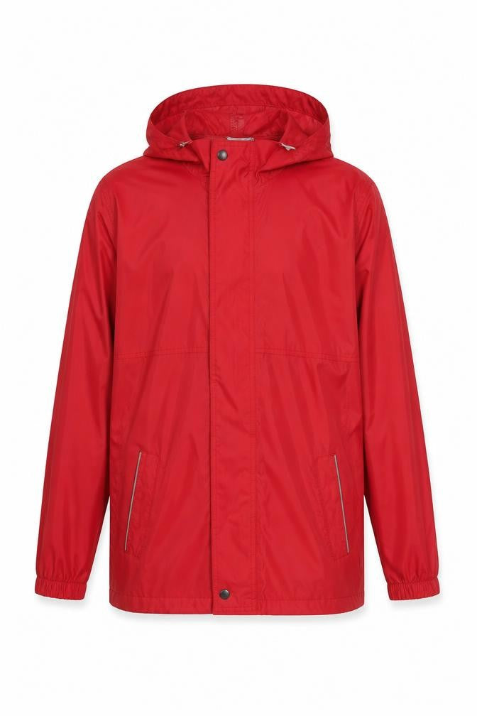 Regatta Womens Red 34 Rain Coat Jacket Hooded Waterproof