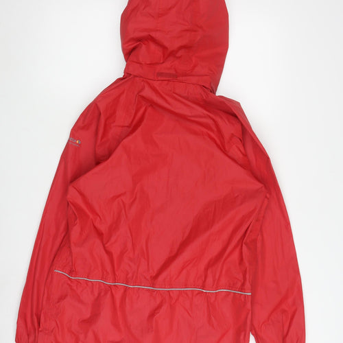 Regatta Men's Red 34 Rain Coat Jacket Hooded Waterproof