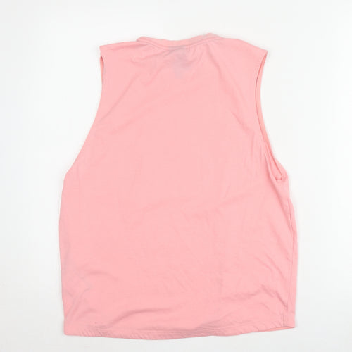 adidas Women's Pink Tank Top, Size M, Gym & Training