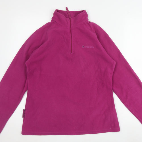 Mountain Warehouse Women's Purple Fleece Sweatshirt UK 12