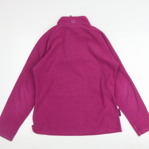 Mountain Warehouse Women's Purple Fleece Sweatshirt UK 12