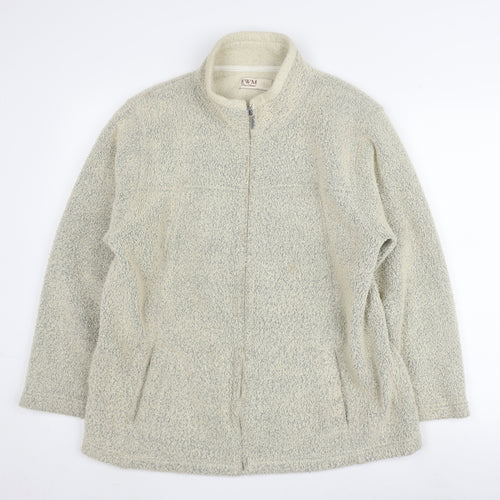 EWM Women's Ivory Mid-Length Jacket M