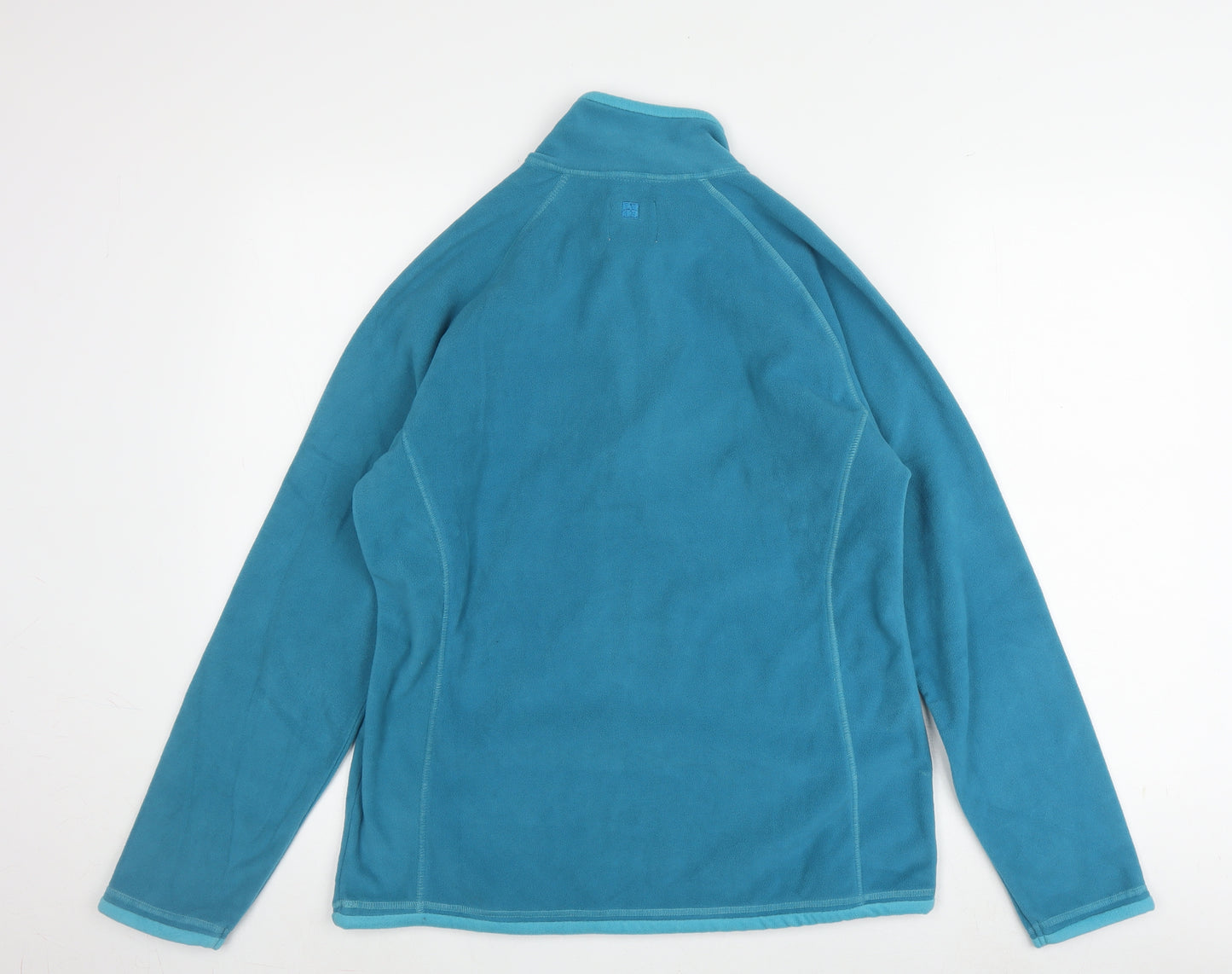 Mountain Warehouse Women Blue Fleece Pullover UK 14