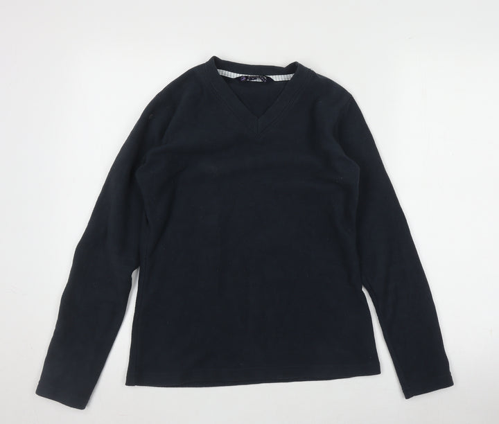 Peter Storm Women's Blue V-Neck Pullover Sweatshirt 8