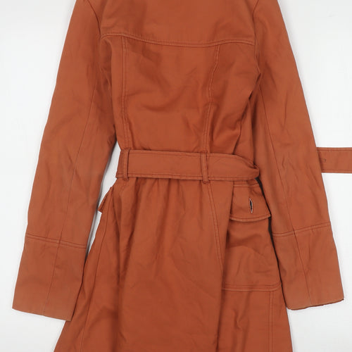 New Look Women's Brown Trench Coat Size 6