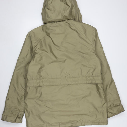 Roman Originals Women's Green Hooded Parka M
