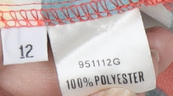 Viyella Women's Multicoloured Floral Tunic Blouse Size 12