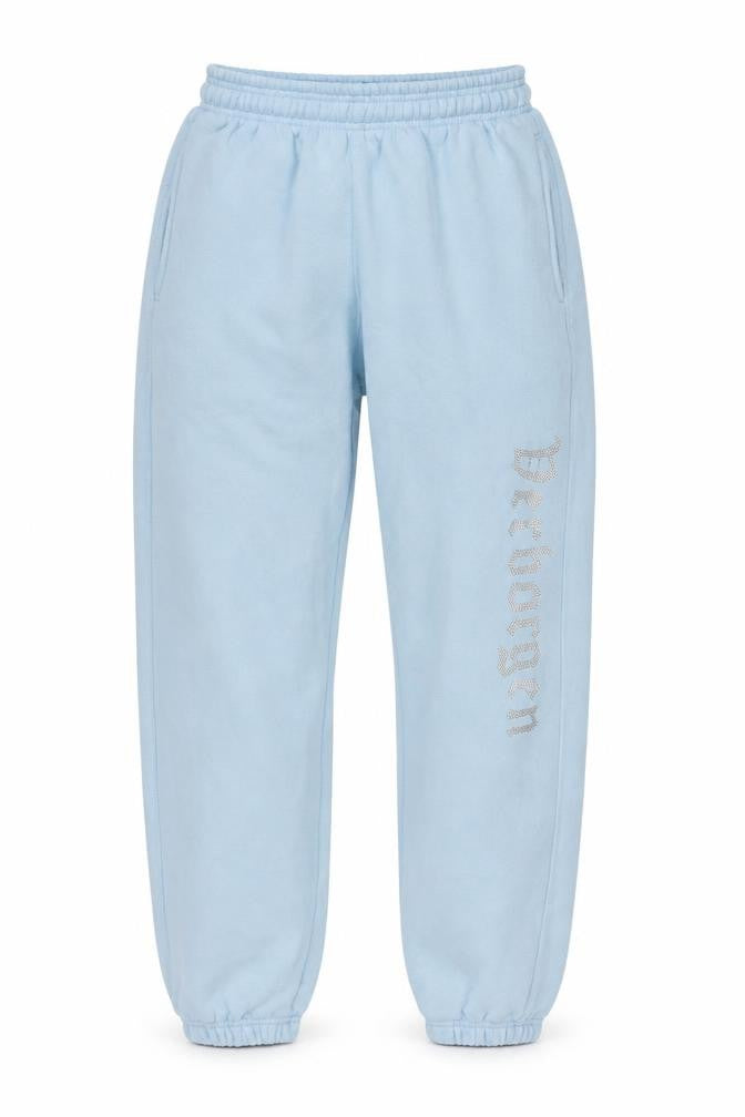Front view of Verborge Women's Blue Jogger Trousers S