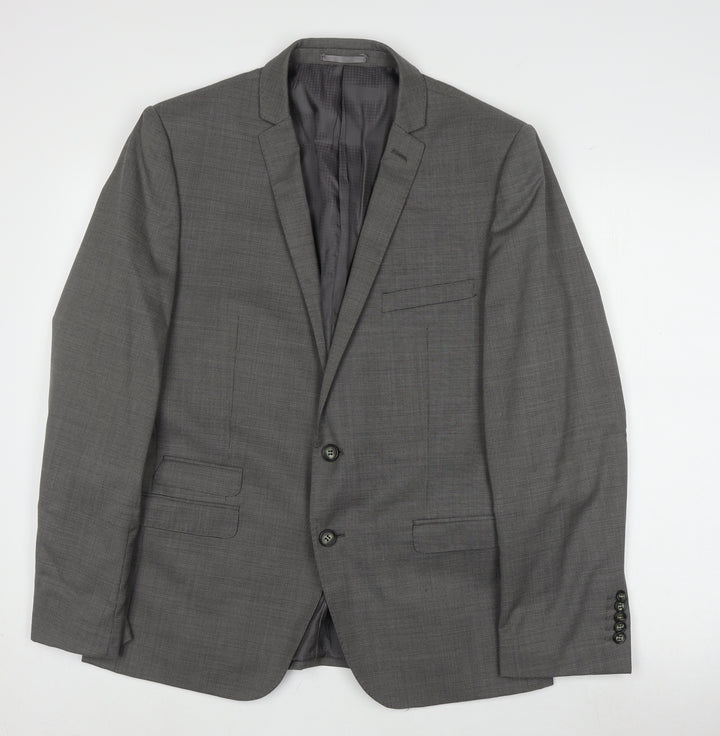 Ben Sherman Men's Grey Blazer, Size 40 Chest.