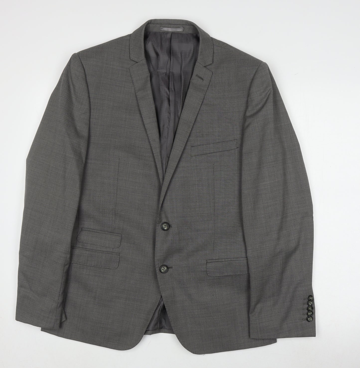 Ben Sherman Men's Grey Blazer, Size 40 Chest.