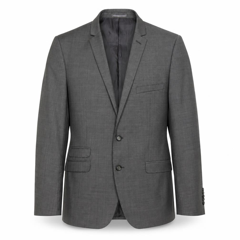 Front view of Ben Sherman Men's Grey Blazer, size 40, Chest.