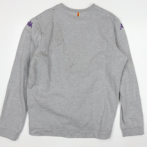 Kappa Mens XL Grey Pullover Sweatshirt