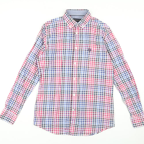 Broadbent & Boothroyds Men's Multicoloured Check Shirt S