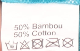 Bamboo Wardrobe Women's Blue Top, Medium, Casual Style