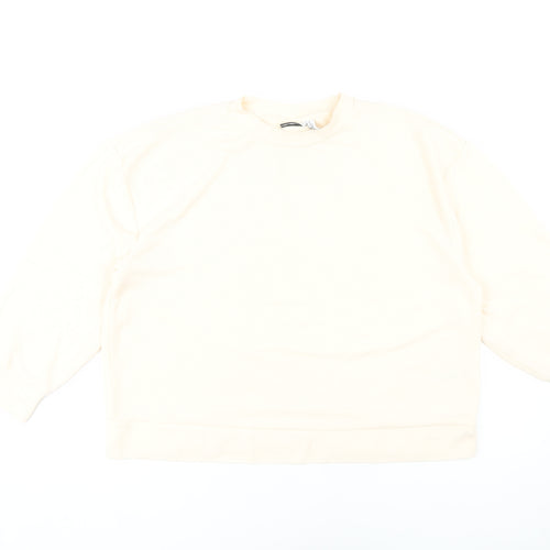 ASOS Women's Beige Pullover Sweatshirt UK 10 Casual