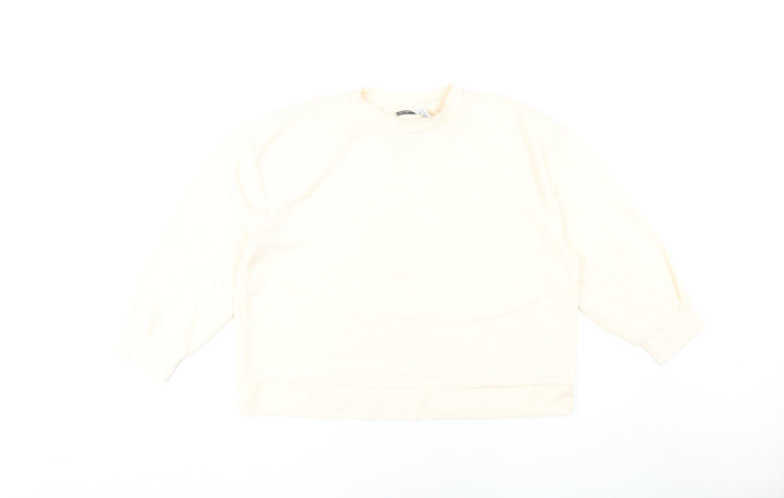 ASOS Women's Beige Pullover Sweatshirt UK 10 Casual