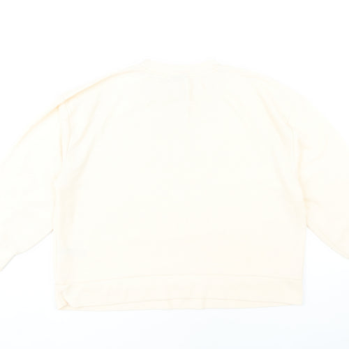 ASOS Women's Beige Pullover Sweatshirt UK 10 Casual