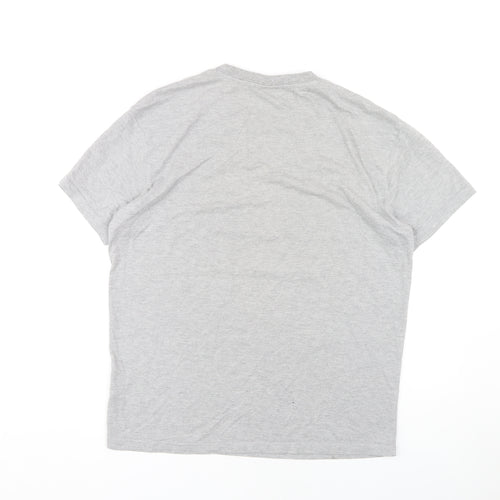 Harvard Unisex Grey College T-Shirt M