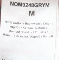 Harvard Unisex Grey College T-Shirt M