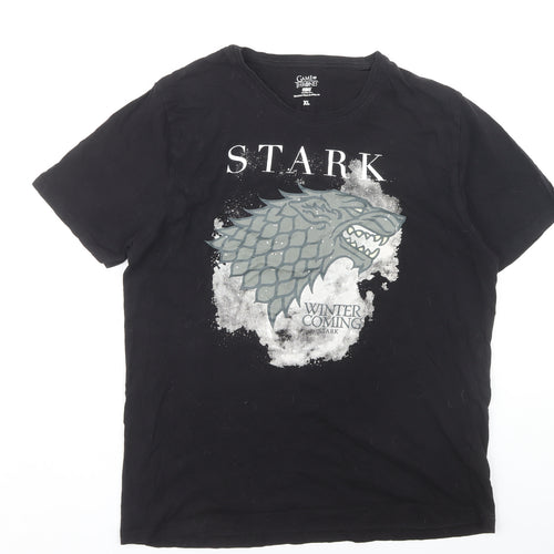 Game of Thrones Men's Black XL Graphic T-Shirt