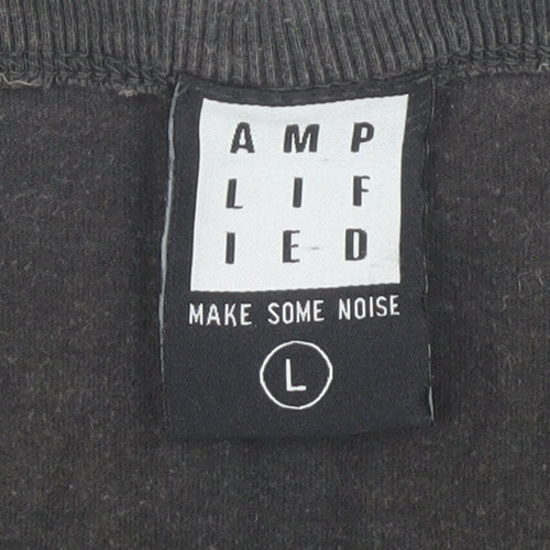 Amplified Men's Black Muse T-Shirt L Music