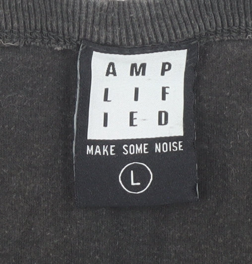 Amplified Men's Black Muse T-Shirt L Music