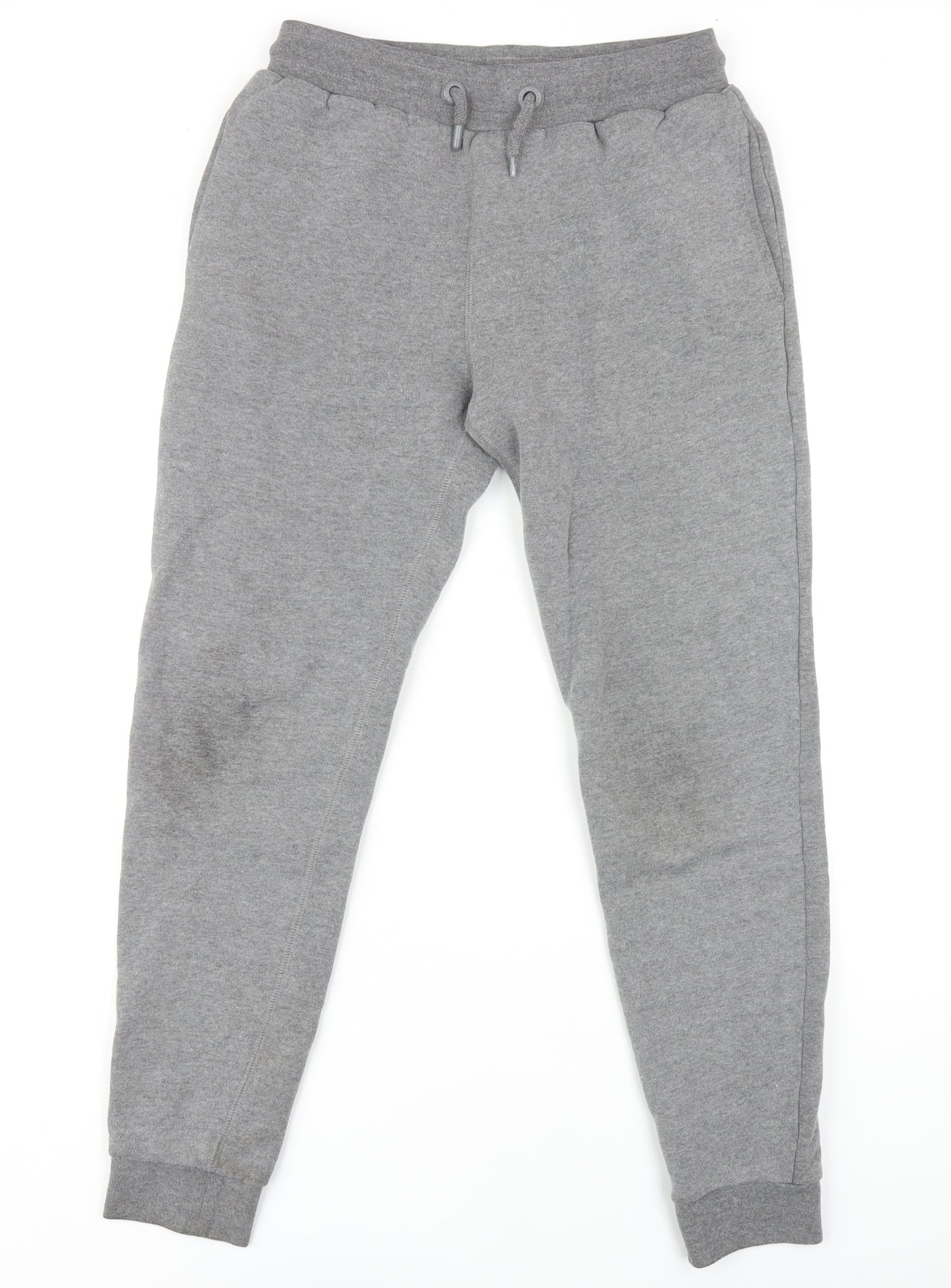 11 Degrees Men's Grey Jogger Trousers Size S